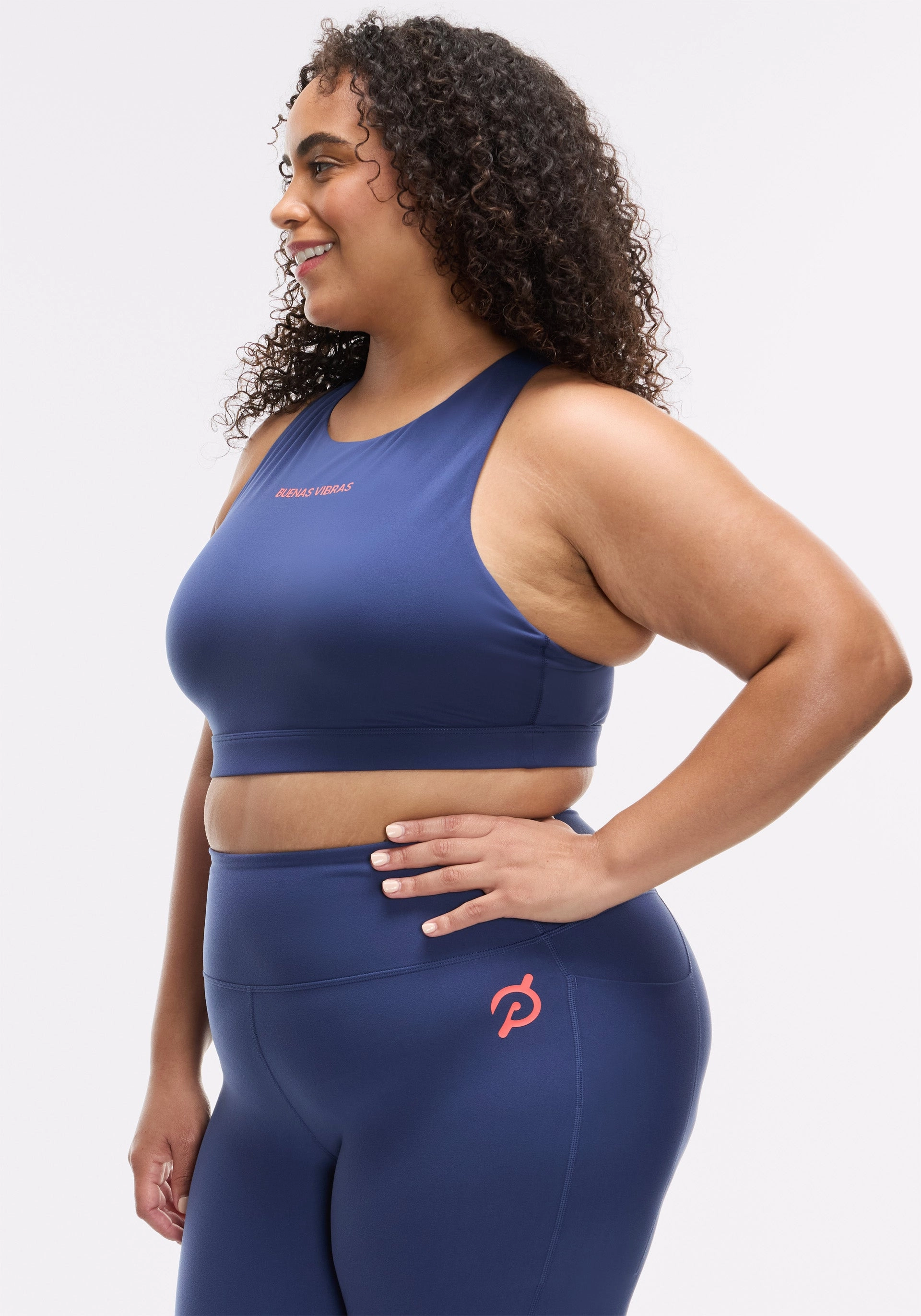 Cotton fabric Cadent Racerback Bra