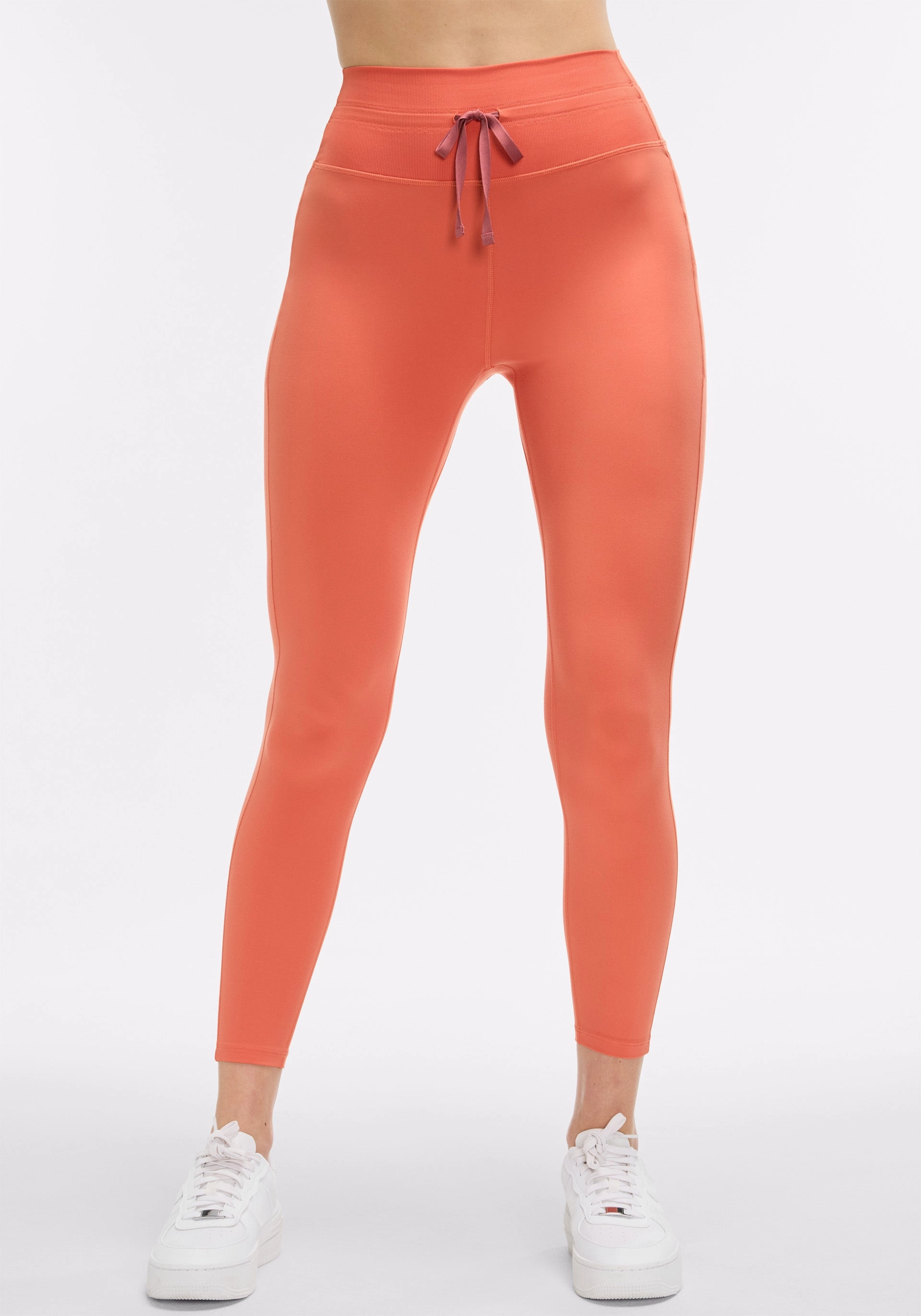 Slimming Effect Cadent Rib High Rise Pocket Legging 25"