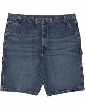 Timeless Look Plus Size WRANGLER Mens Denim Shorts W44 2XL Blue Cotton