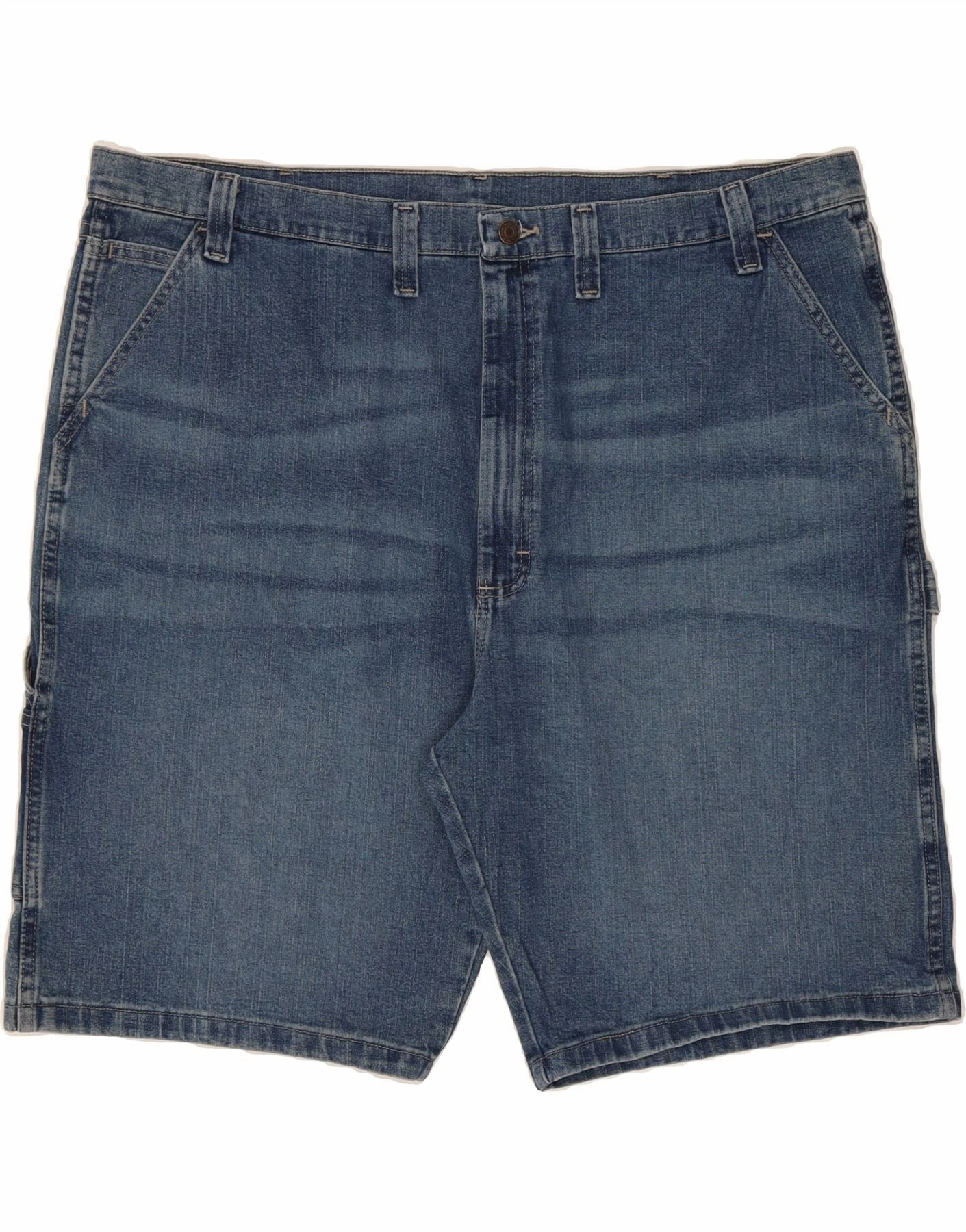 Timeless Look Plus Size WRANGLER Mens Denim Shorts W44 2XL Blue Cotton