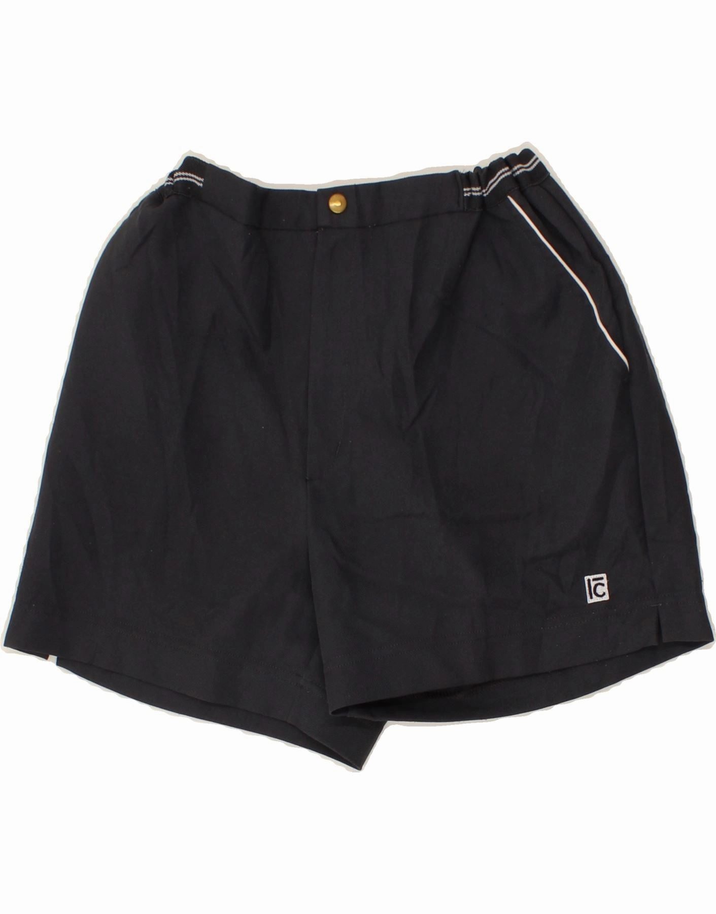 Relaxed Design CAMPAGNOLO Mens Chino Shorts IT 50 Large W32 Navy Blue