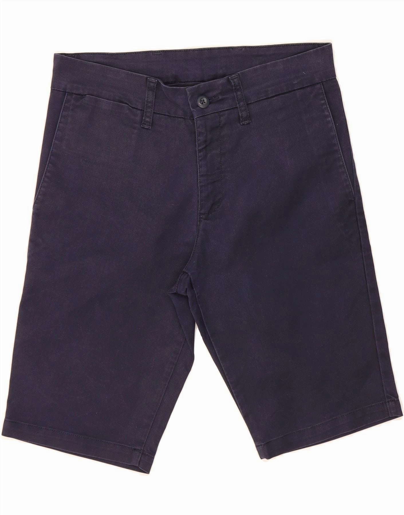 CARHARTT Mens Chino Shorts W30 Medium  Navy Blue Cotton Lounge Fit Everyday Flex Wear