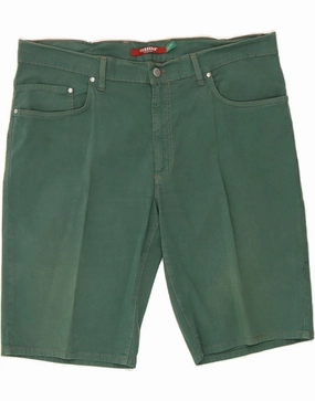 CARRERA Mens Casual Shorts W38 XL Green Cotton Lightweight Design soccer uniform