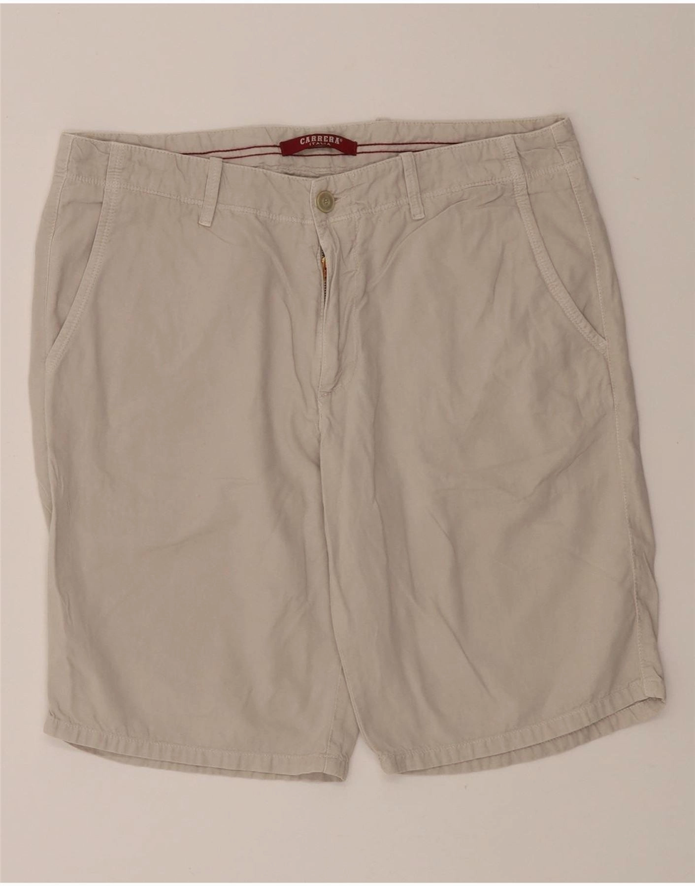 sweater CARRERA Mens Chino Shorts IT 50 Large W34  Beige Cotton