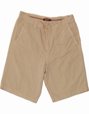CARRERA Mens Chino Shorts W38 XL Beige Cotton mountain style