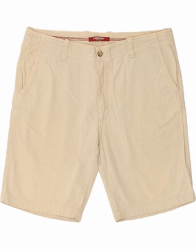 CARRERA Mens Chino Shorts W38 XL Beige Cotton raincoat Effortless Style
