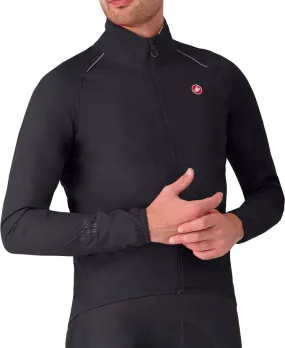 Approach astronauts Castelli Emergency 3 Rain Mens Cycling Jacket - Black