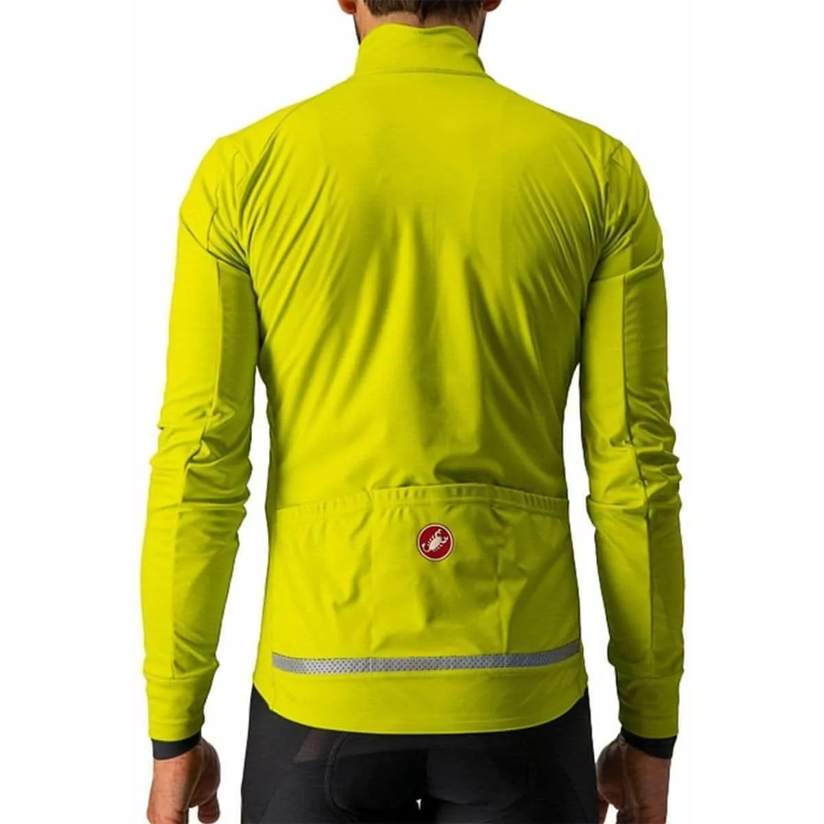 Shelf Castelli GO Mens Cycling Jacket - Yellow