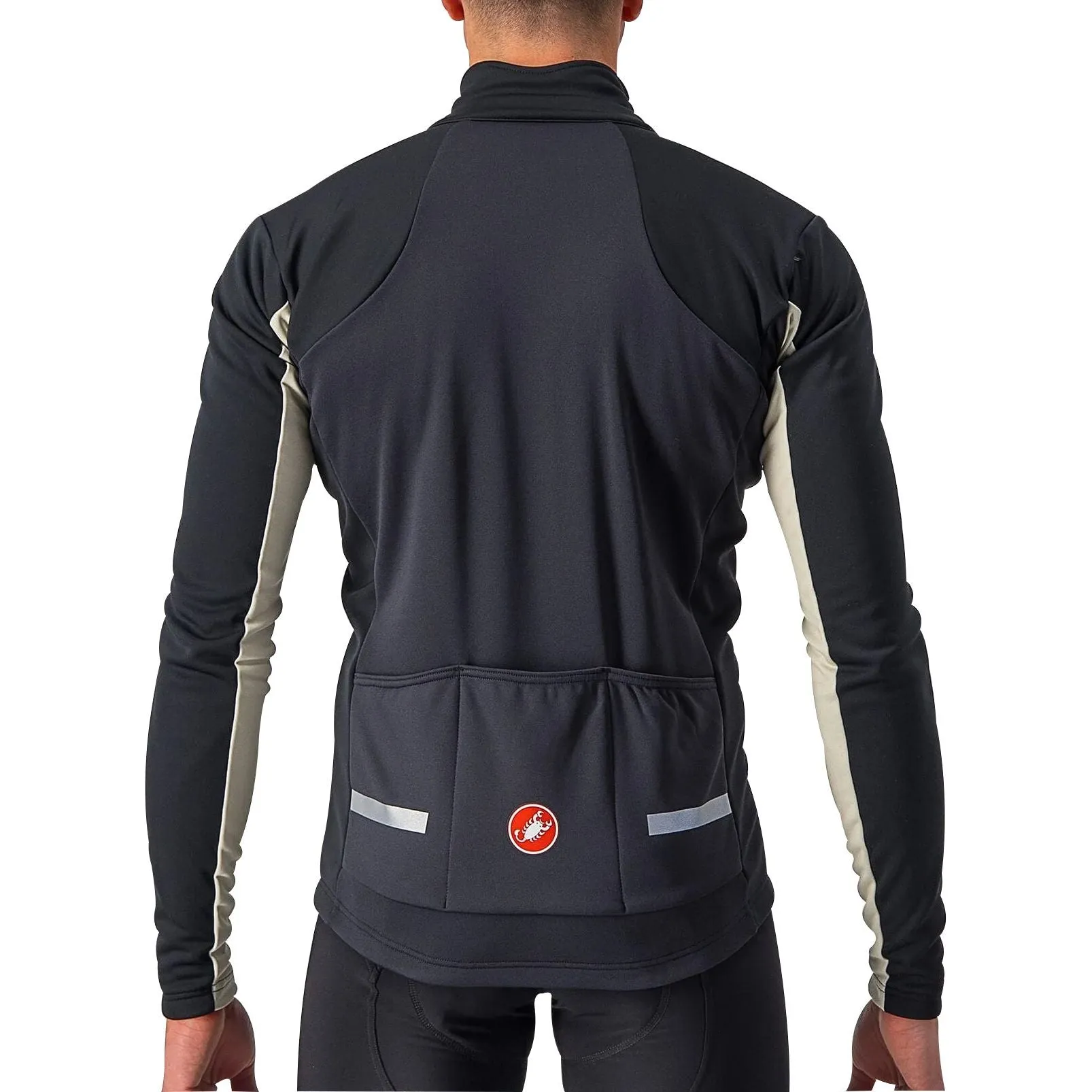 Lightweight insulation Castelli Mortirolo 6S Mens Cycling Jacket - Black