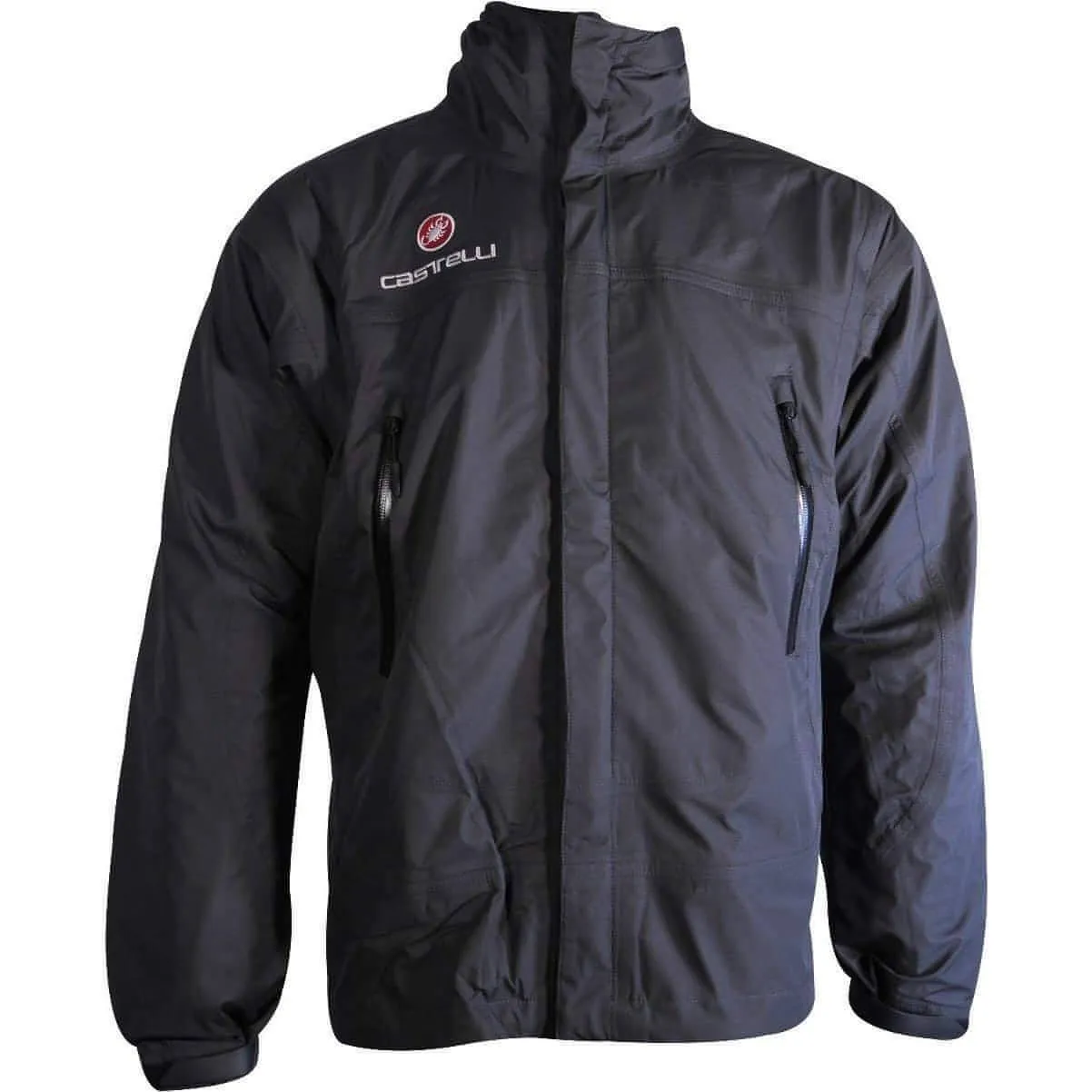 Warm and Practical Castelli Multisport 3 In 1 Mens Jacket - Black