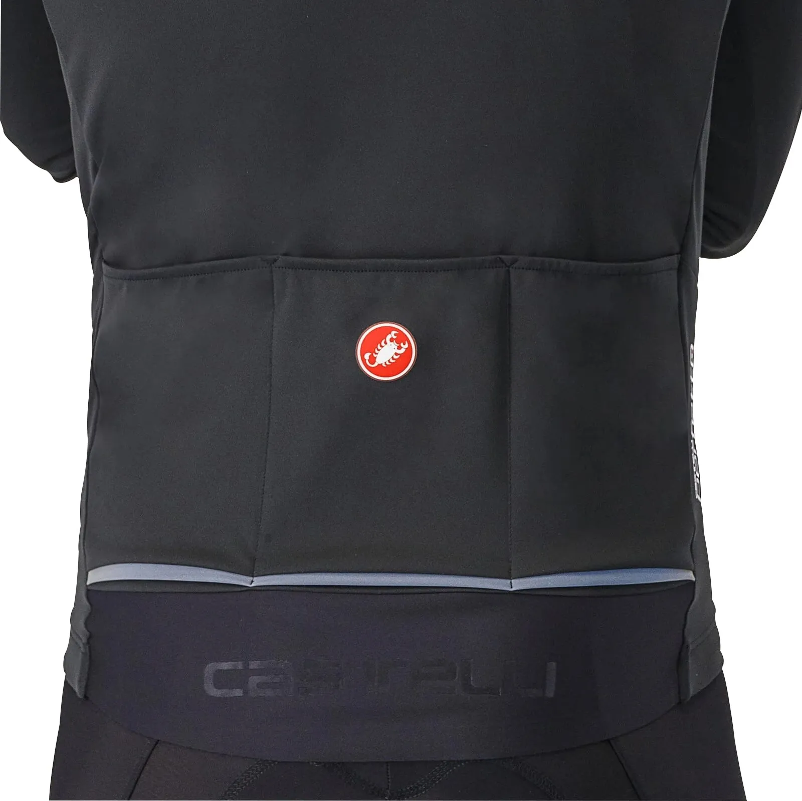 Castelli Perfetto Air Mens Cycling Jacket - Black Light Motion actors