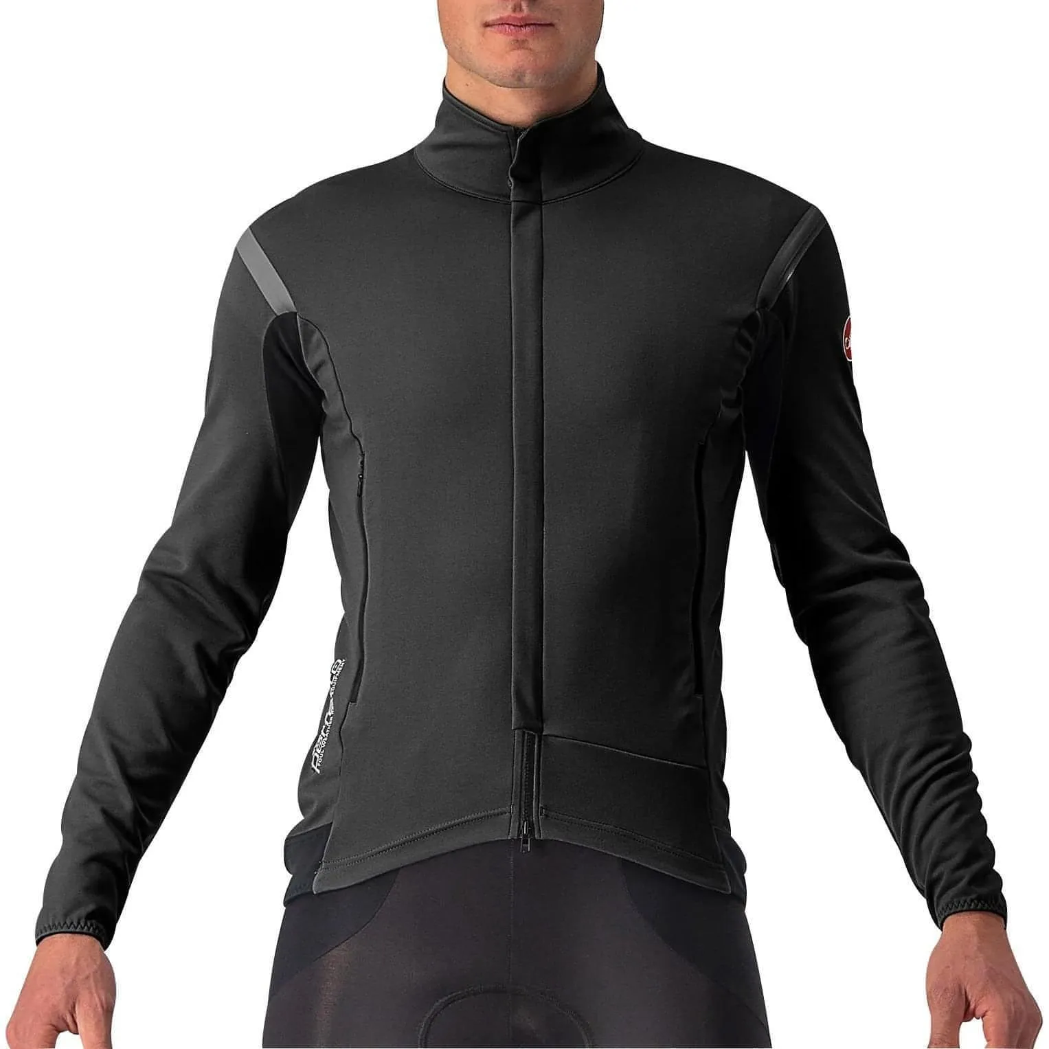 Evaluation Adjustable Drawstring Waist Castelli Perfetto RoS 2 Mens Cycling Jacket - Black