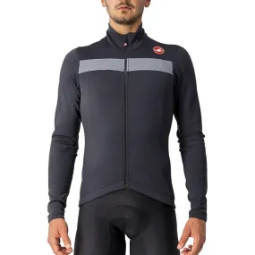 Castelli Puro 3 Long Sleeve Mens Cycling Jersey - Black Feminine Appeal