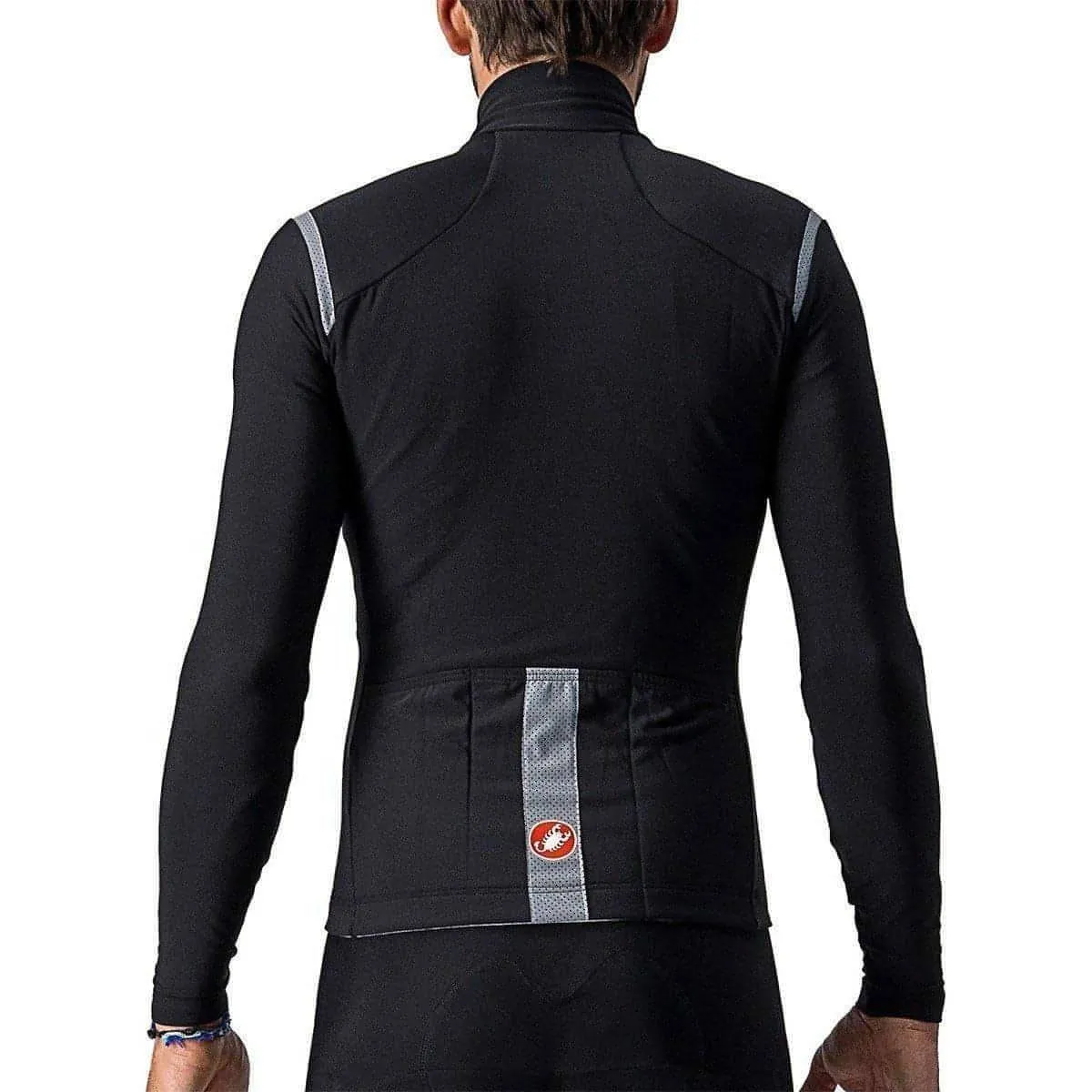 brandable Castelli Tutto Nano RoS Long Sleeve Mens Cycling Jersey - Black