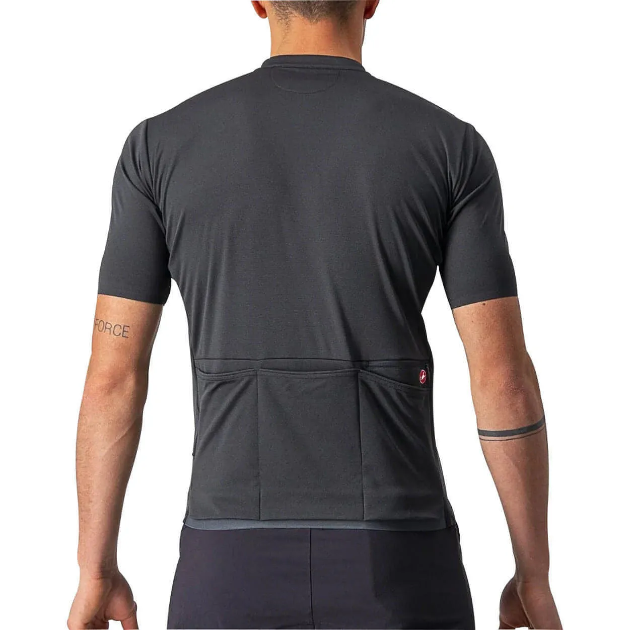 Fit for Everyone Castelli Unlimited Allroad Short Sleeve Mens Cycling Jersey - Grey