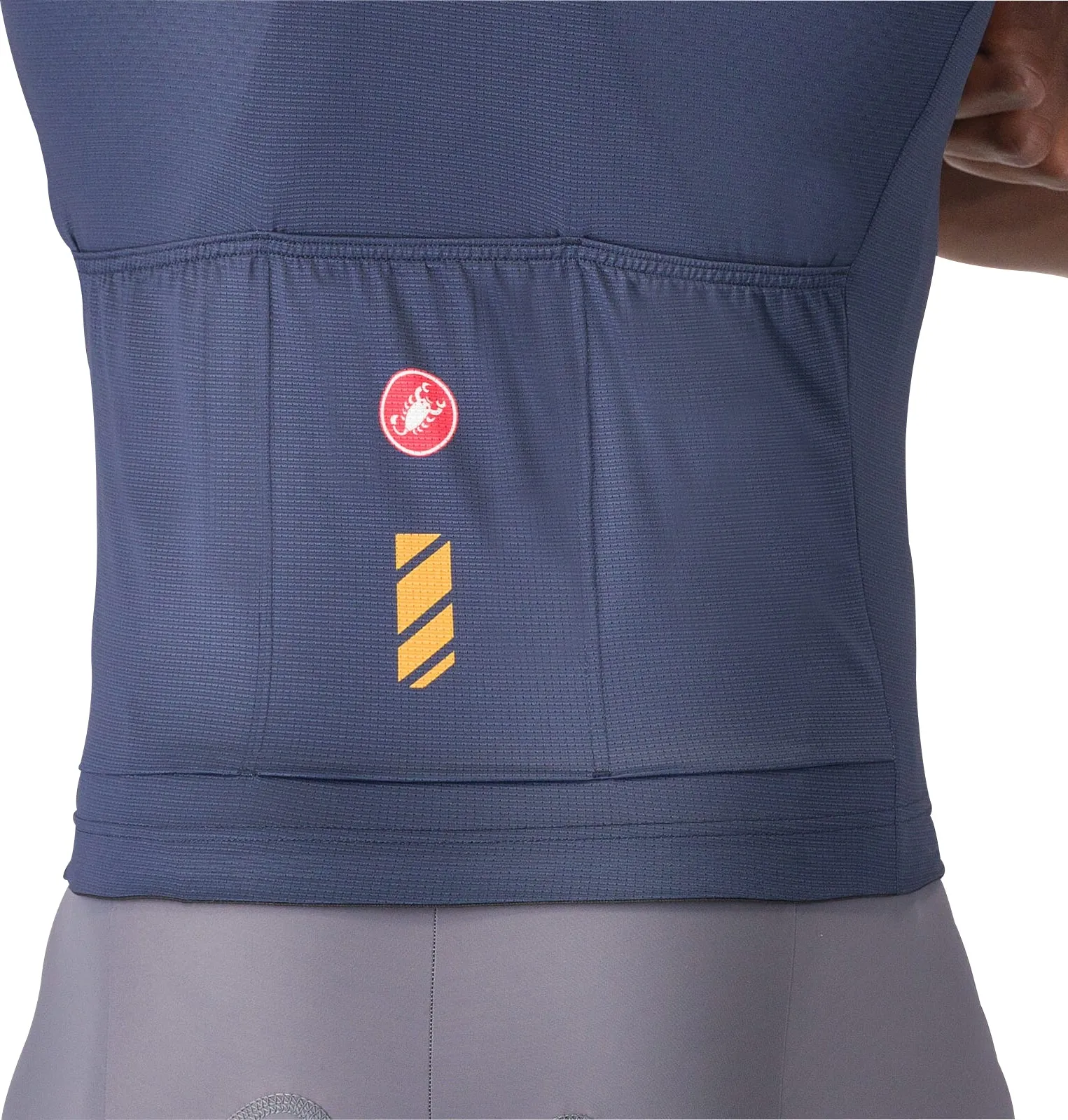 Casual Layering Wear Relax Trend Castelli Unlimited Entrata 3 Short Sleeve Mens Cycling Jersey - Blue