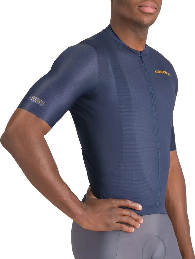 Castelli Unlimited Entrata 3 Short Sleeve Mens Cycling Jersey - Blue Active Trend Versatile Layering