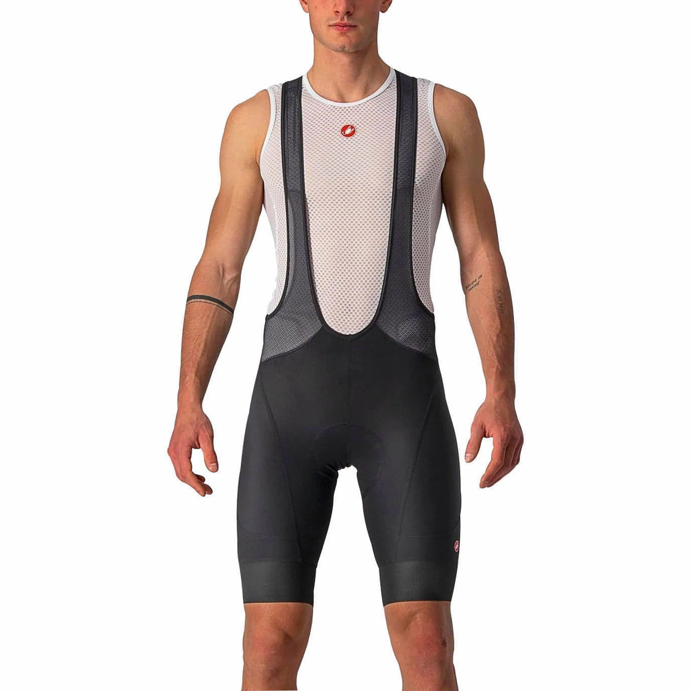 Castelli Endurance 3 Mens Cycling Bib Shorts - Black Artisanal