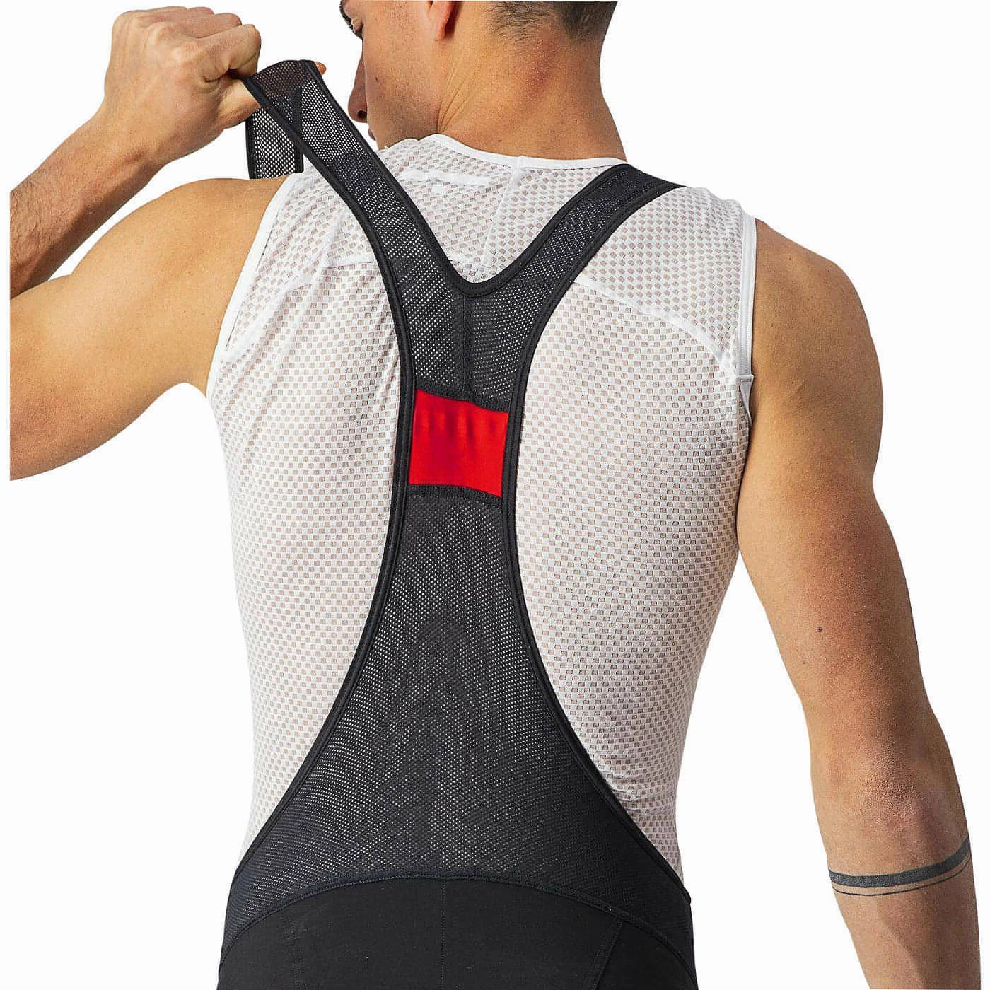 Castelli Endurance 3 Mens Cycling Bib Shorts - Black Temperature Regulating Fibers