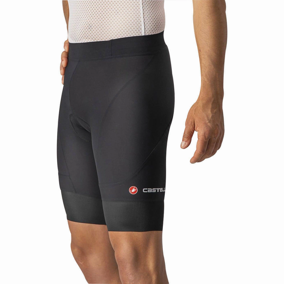 Castelli Endurance 3 Mens Cycling Shorts - Black Cool Touch Fit