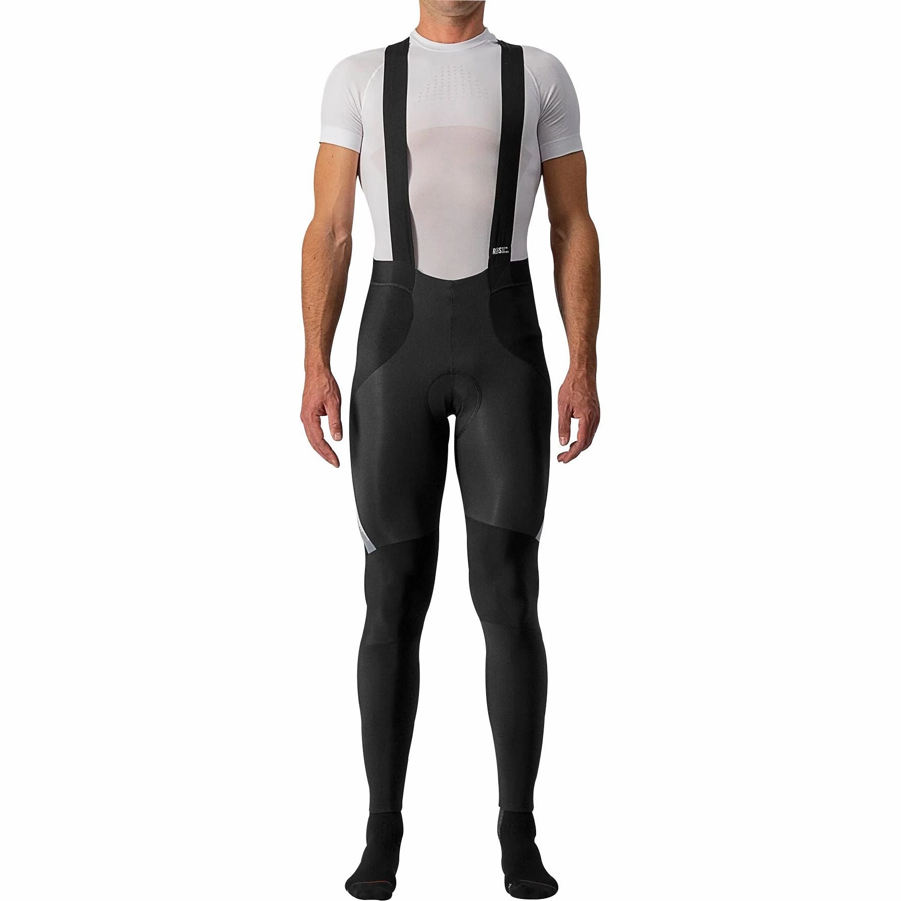 Castelli Sorpasso RoS Mens Cycling Bib Tights - Black Quick Dry Technology