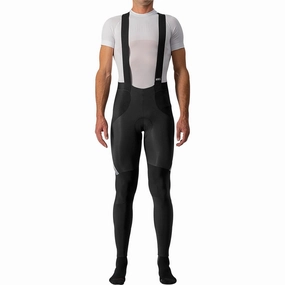 Castelli Sorpasso RoS Mens Cycling Bib Tights - Black Quick Dry Technology