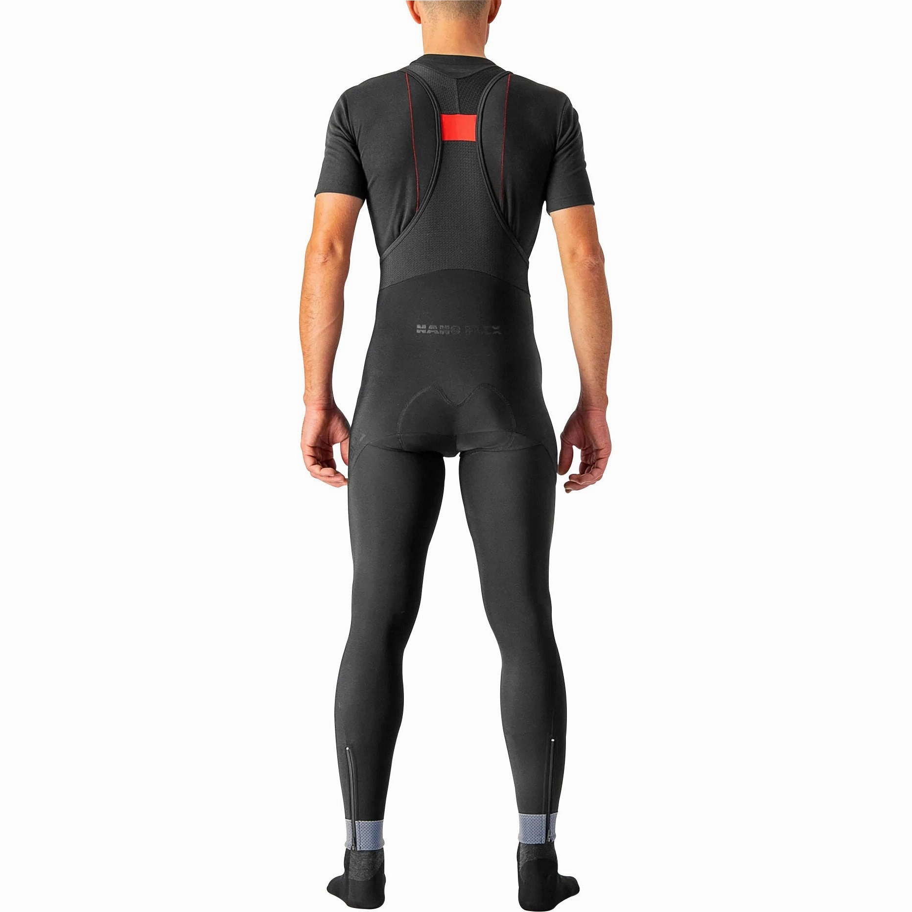 Castelli Tutto Nano Mens Cycling Bib Tights - Black Comfortable Sole Outdoor Training