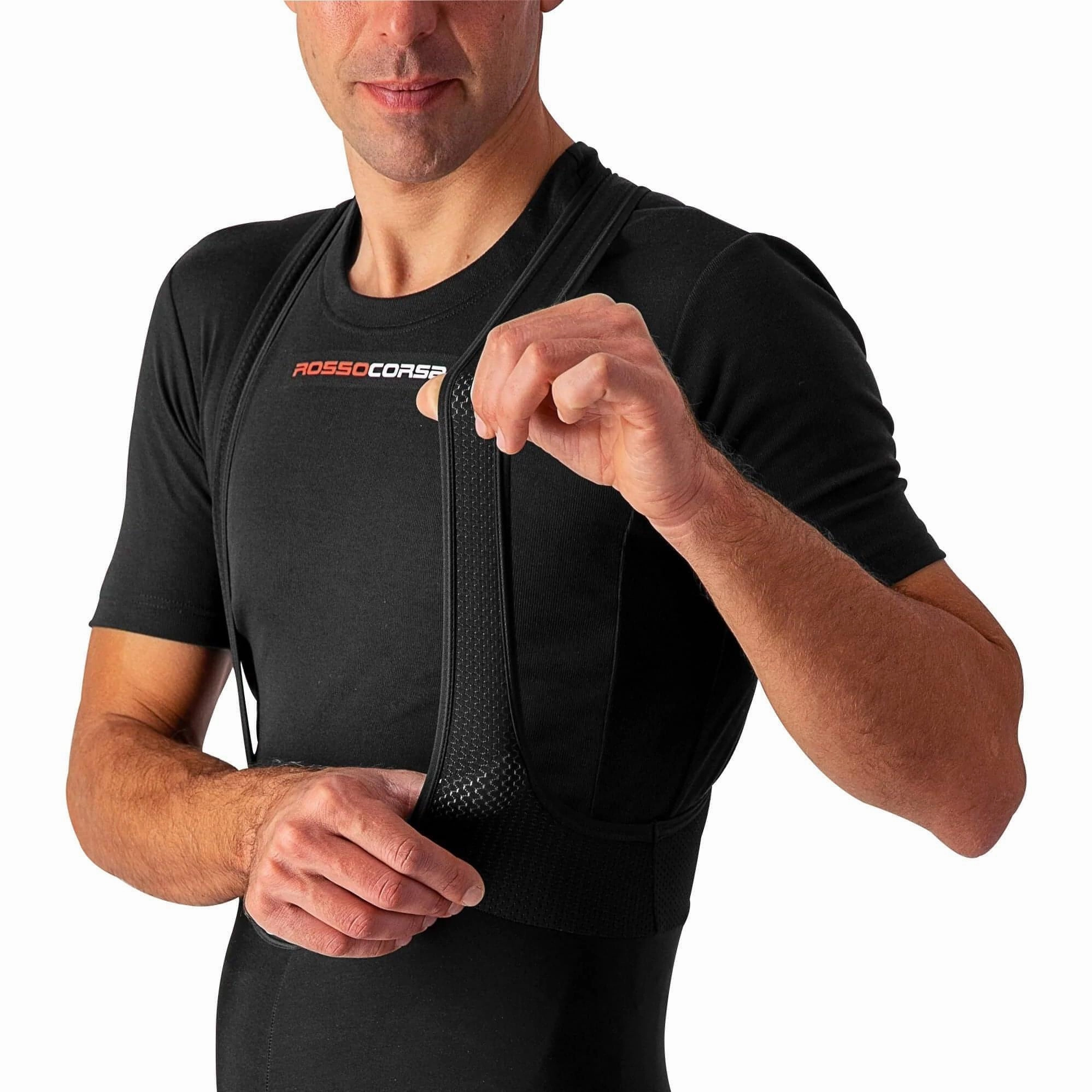 Castelli Tutto Nano Mens Cycling Bib Tights - Black Impact protection