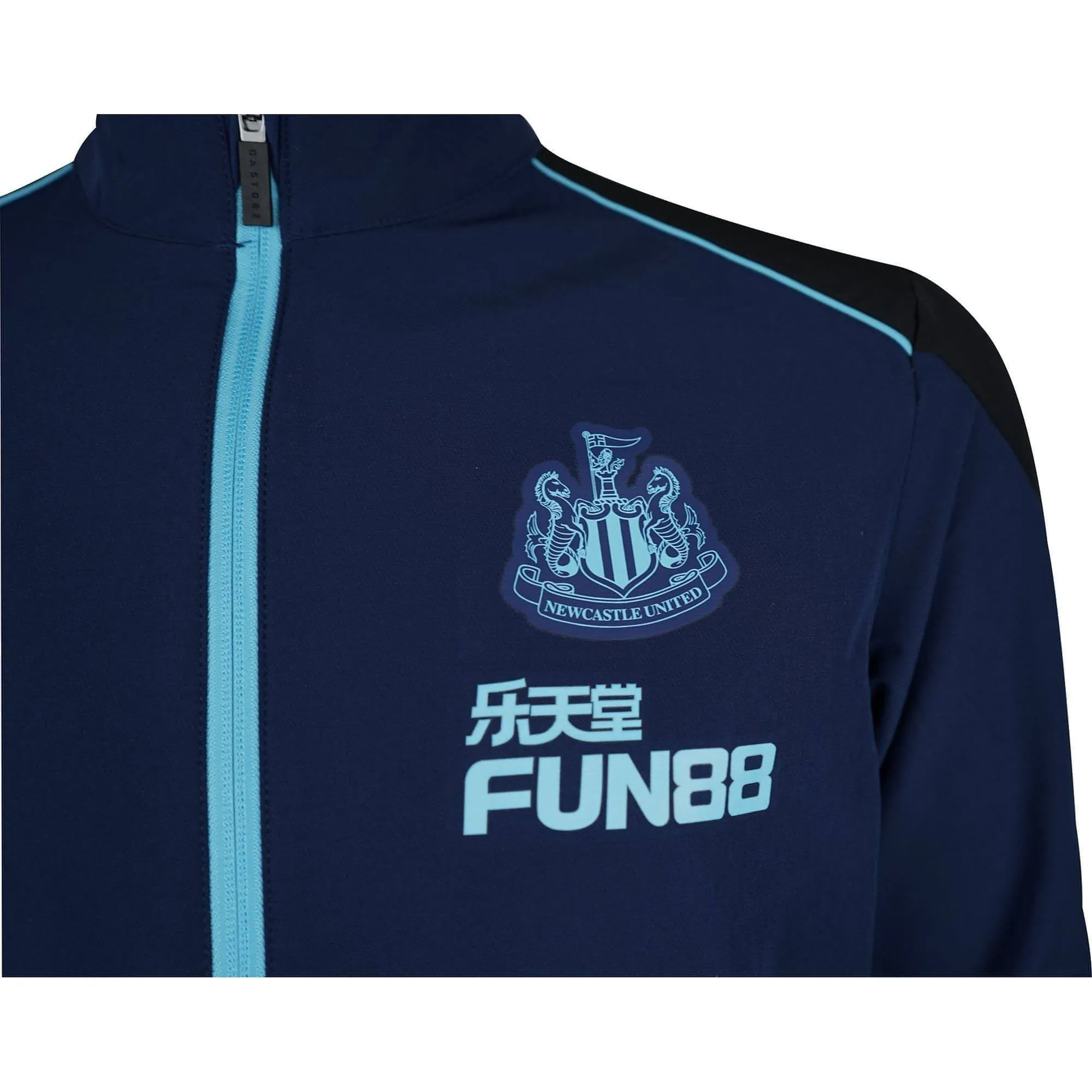 Versatile Design Castore Newcastle United Mens Travel Jacket - Blue
