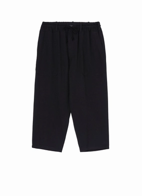 Sporty Vibe WOOL GABARDINE OUT POCKET PANTS