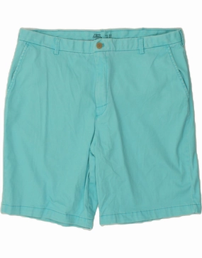 IZOD Mens Chino Shorts W40 XL Blue Exclusive Design Camping Gear