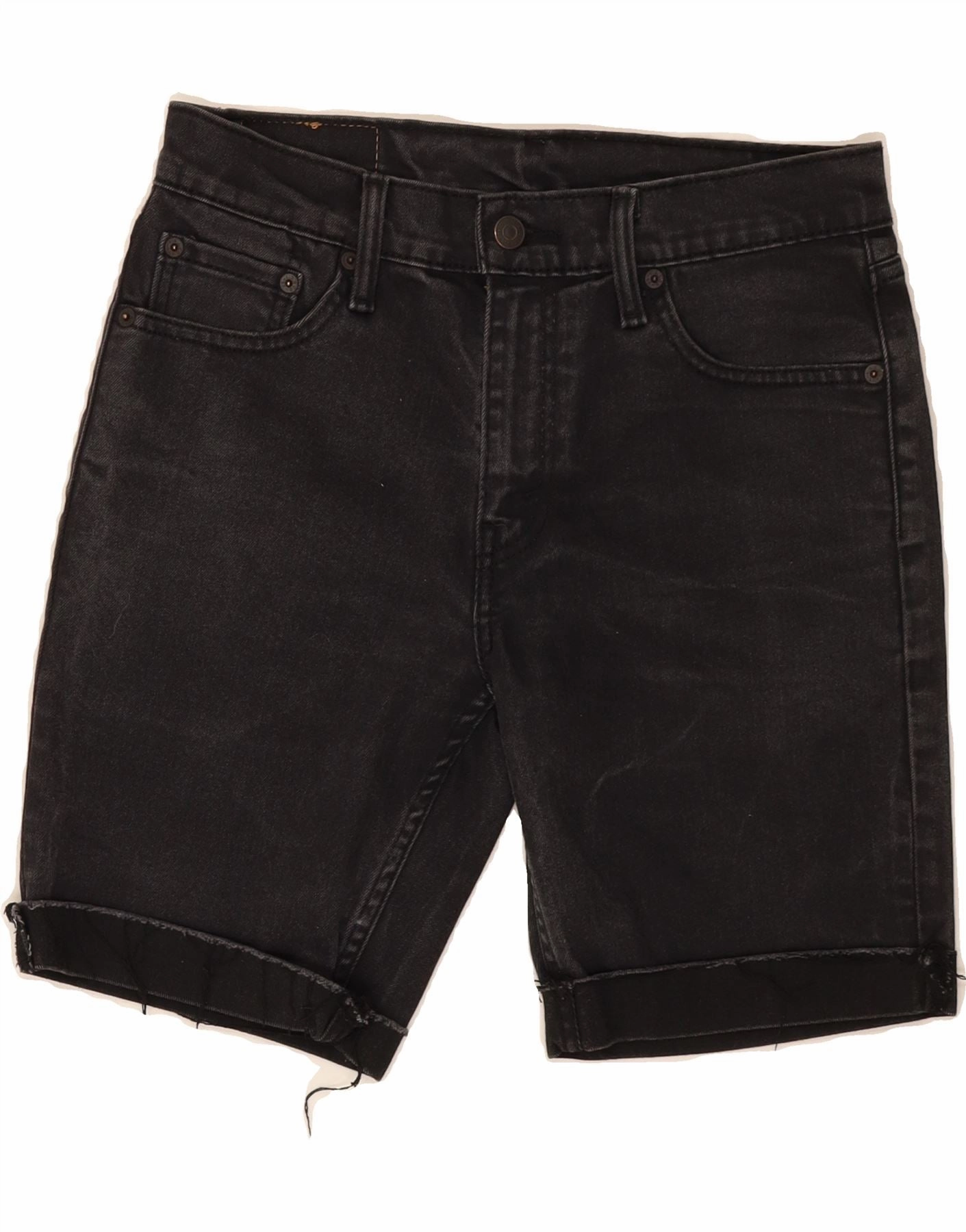 Evening Wear LEVI'S Mens 511 Denim Shorts W30 Medium Black Cotton