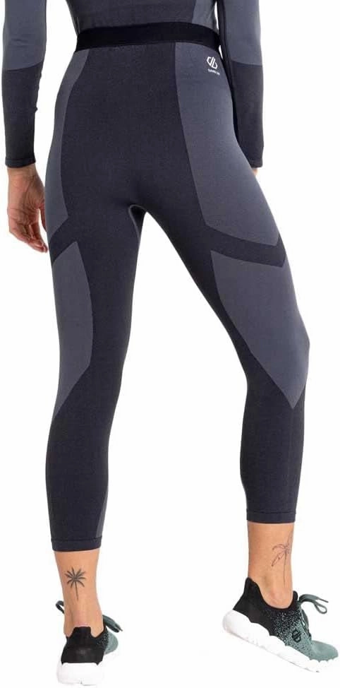 Dare2B In The Zone Baselayer Womens 3/4 Tights - Black Active Lifestyle Four Way