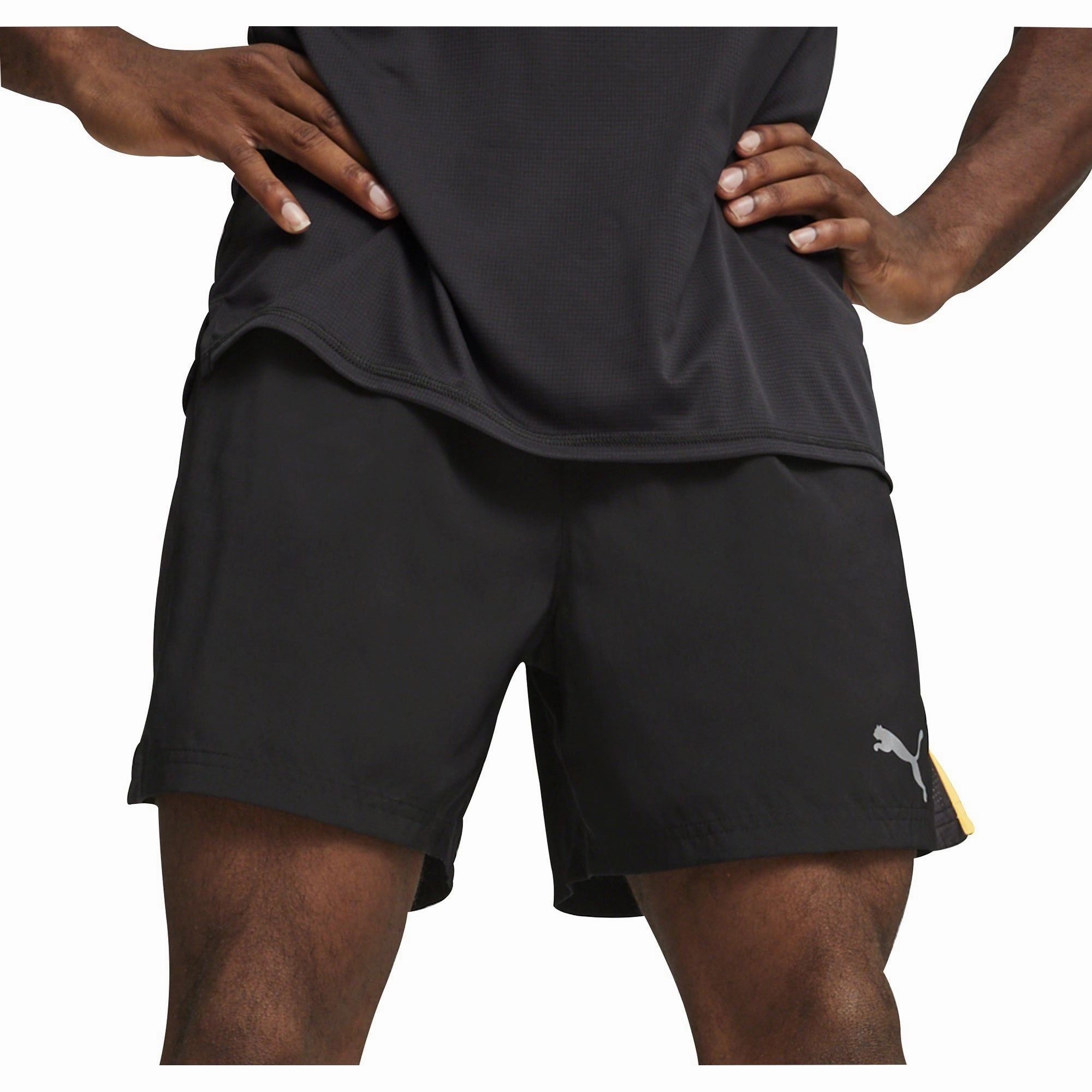 Puma Run Favourite Velocity 5 Inch Mens Running Shorts - Black Classic Comfort
