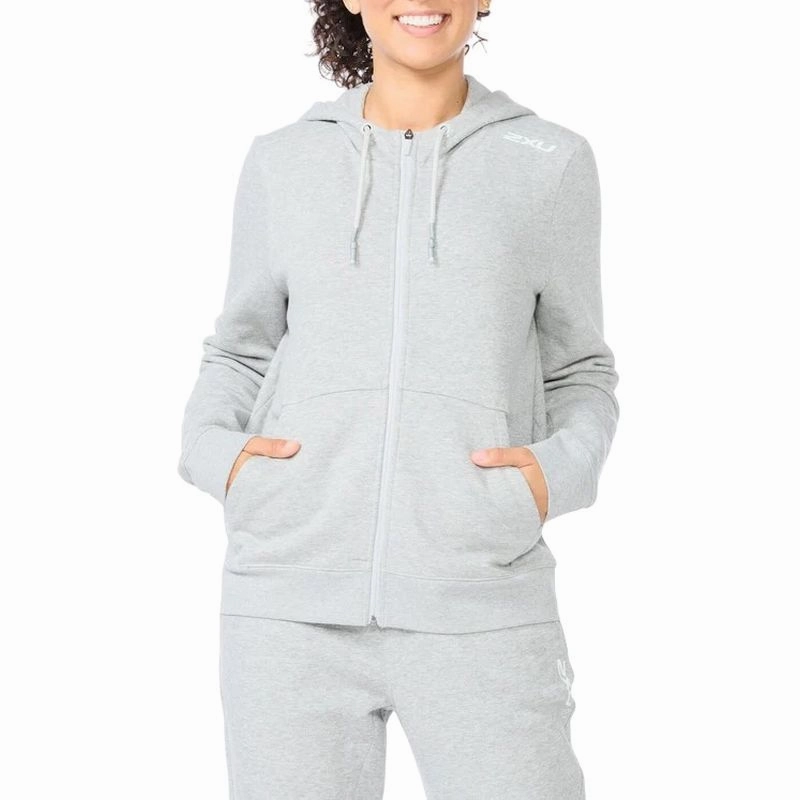 2XU Womens Aspire Full Zip Hoodie Bat like Mole like