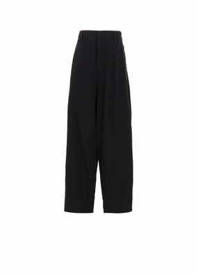 Day-to-Day Wear Tear Resistant Weave BRUSHED WASHER FINISH BROAD 5POCKET WIDE PANTS