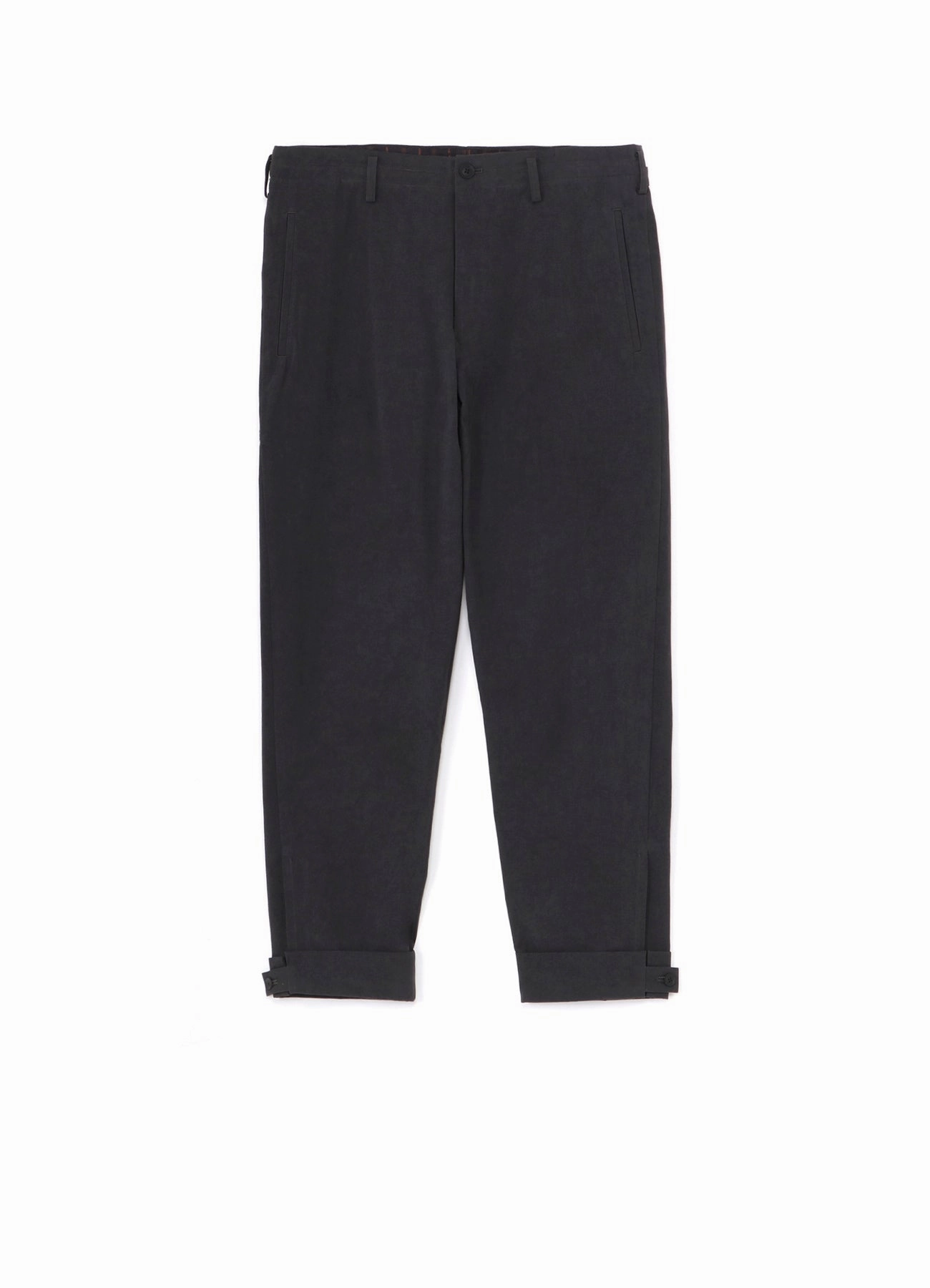 C/ POPLIN TAB DETAIL SLIM PANTS Wrinklefree Quick Wear