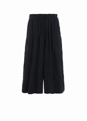 Soft Waistband CATCH-WASHER FINISH JERSEY CULOTTE PANTS