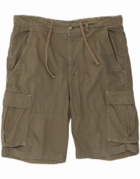 sustainable product swim shorts CHAMPION Mens Cargo Shorts Large W34  Khaki Cotton