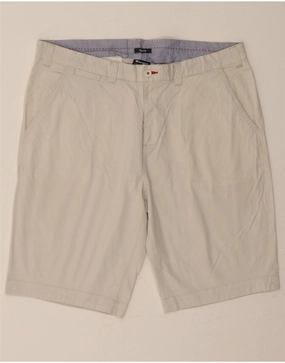 Ventilated Back Panels Anti - odor CHAMPION Mens Slim Fit Chino Shorts 2XL W38  White