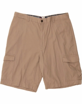 CHAPS Mens Cargo Shorts W38 XL Beige Cotton DIY project Designer Style