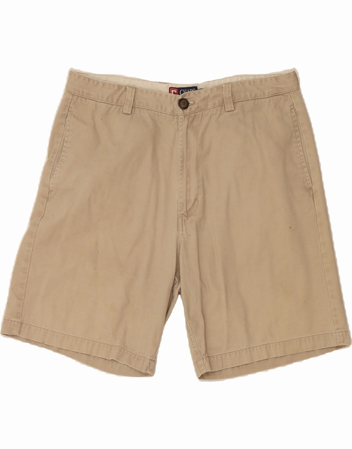 CHAPS Mens Chino Shorts W36 Large  Beige Cotton Regular Fit Sun Ready