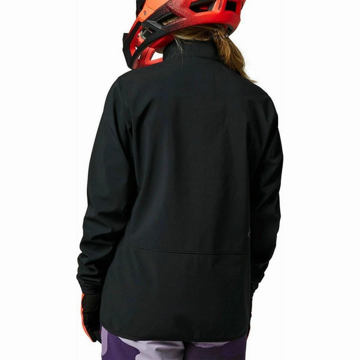 LowProfileLogo Smooth Zipper Action Fox Ranger Fire Womens Cycling Jacket - Black
