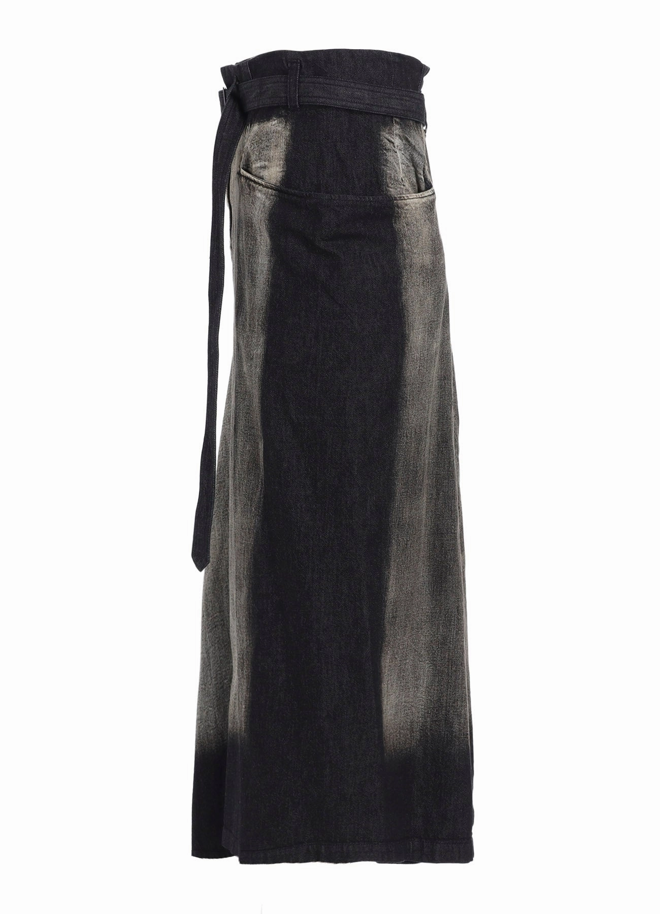 SPOTTED DENIM RIGHT SIDE FLARE SKIRT Casual Vibes Tight Fit