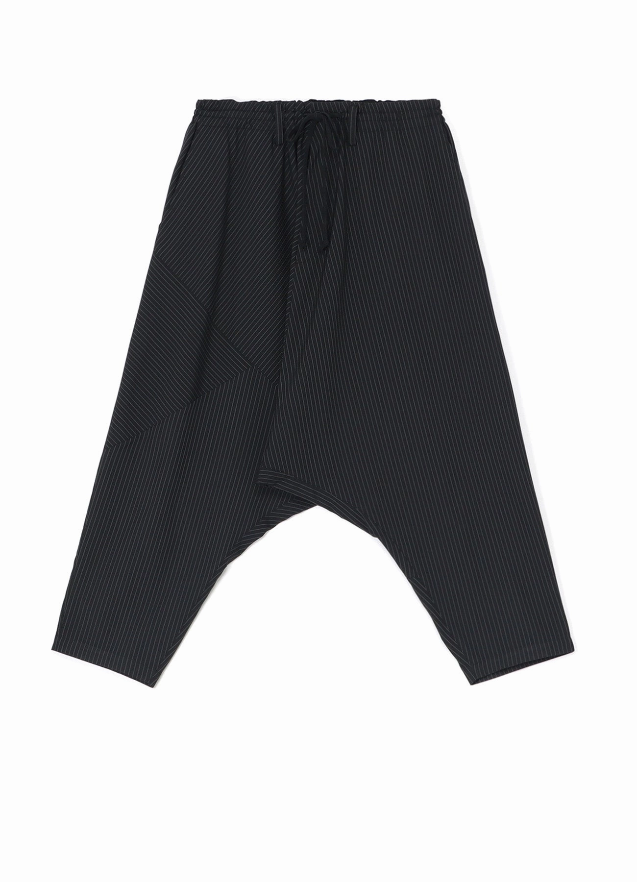 STRIPED SAROUEL PANTS WITH MANY GRAFTS Outdoor Adventure