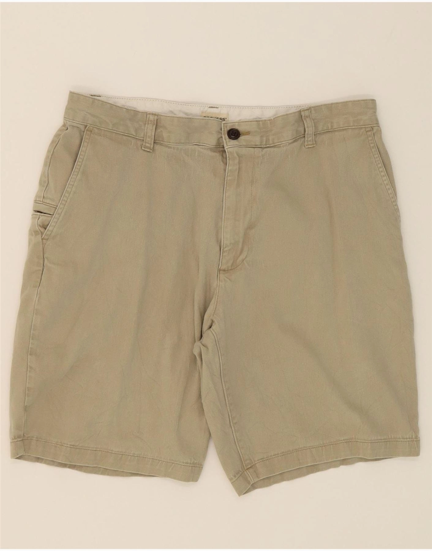 Freestyle Comfort DOCKERS Mens Cargo Shorts W33 Medium  Beige Cotton