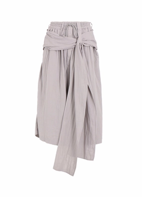 Double Gauze Culotte Pants ReinforcedBeltLoops