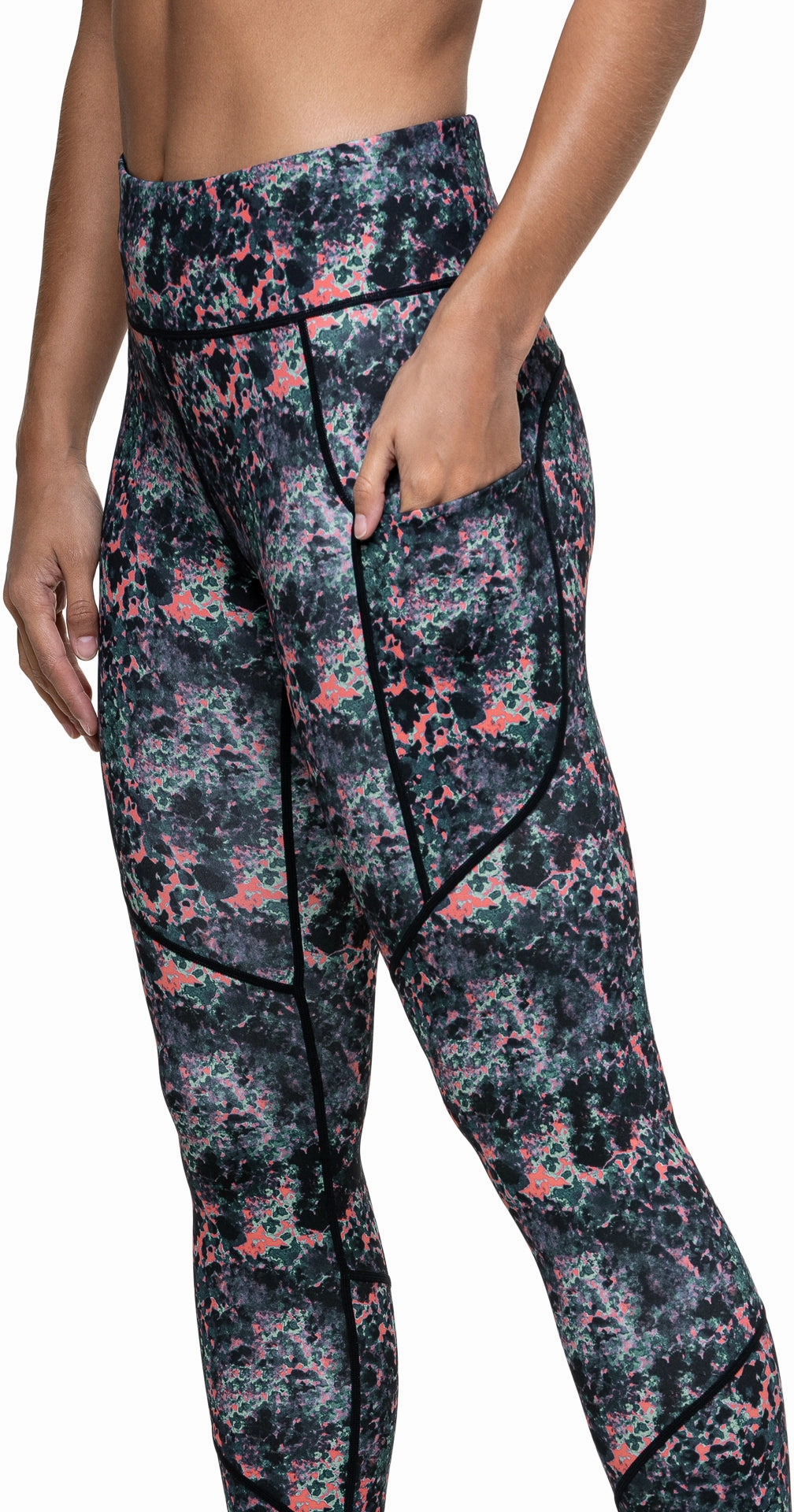 Morning Jog Outdoor Lover Active Mood Ronhill Tech Womens Long Running Tights - Black