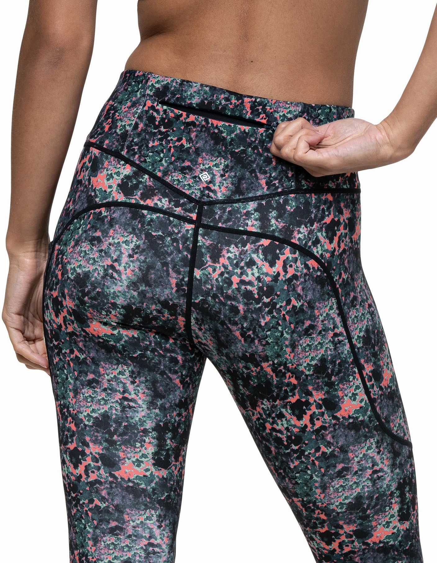 Ronhill Tech Womens Long Running Tights - Black Trend Seeker Ultra Light Durable Abrasion Resistant Fabric