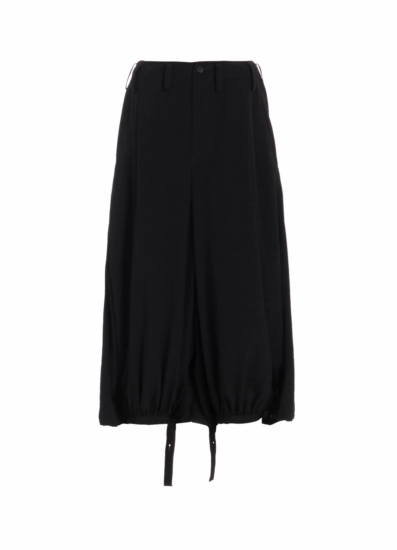 Quality Fabric TA/PE CREPE DE CHINE F GATHERED PANTS